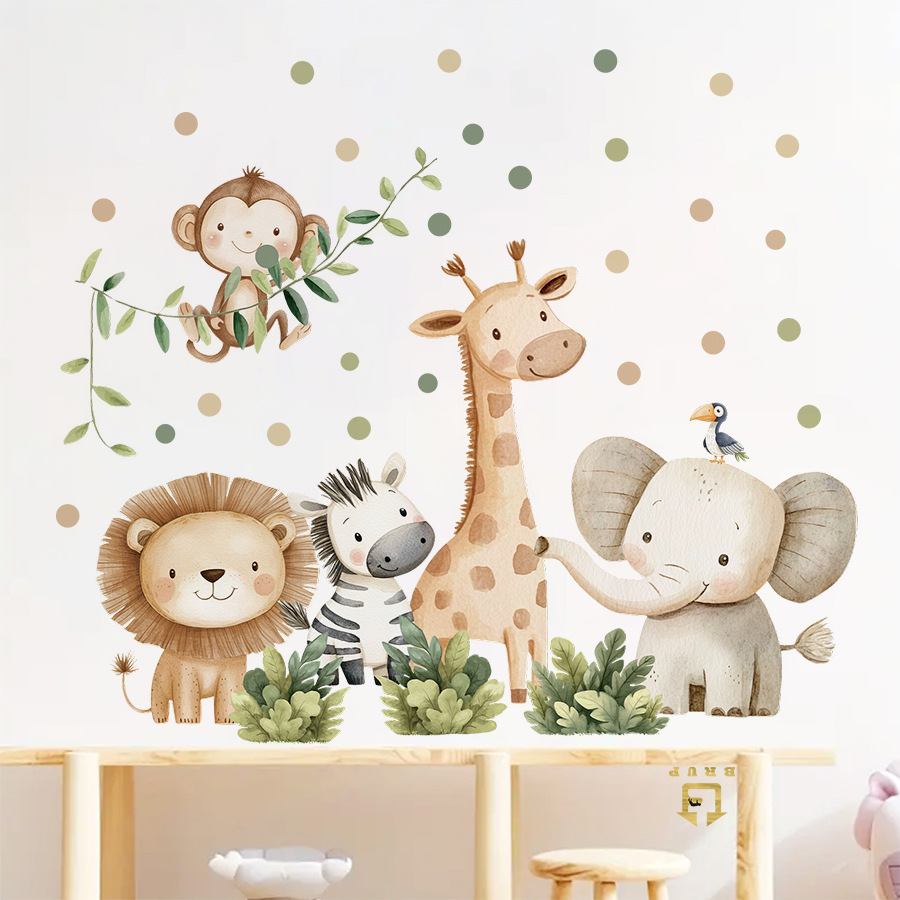 Boho Waldtiere Wandaufkleber f – Baby Nursery Boy Bewertung und Preis