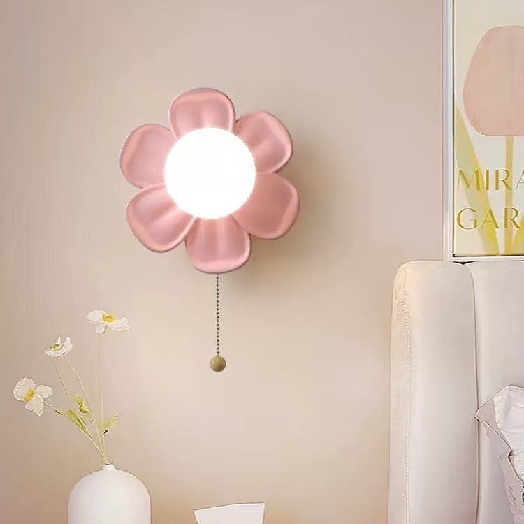 Moderne Blumen-Wandleuchte mit – Baby Nursery Wall Lights Bewertung und Preis