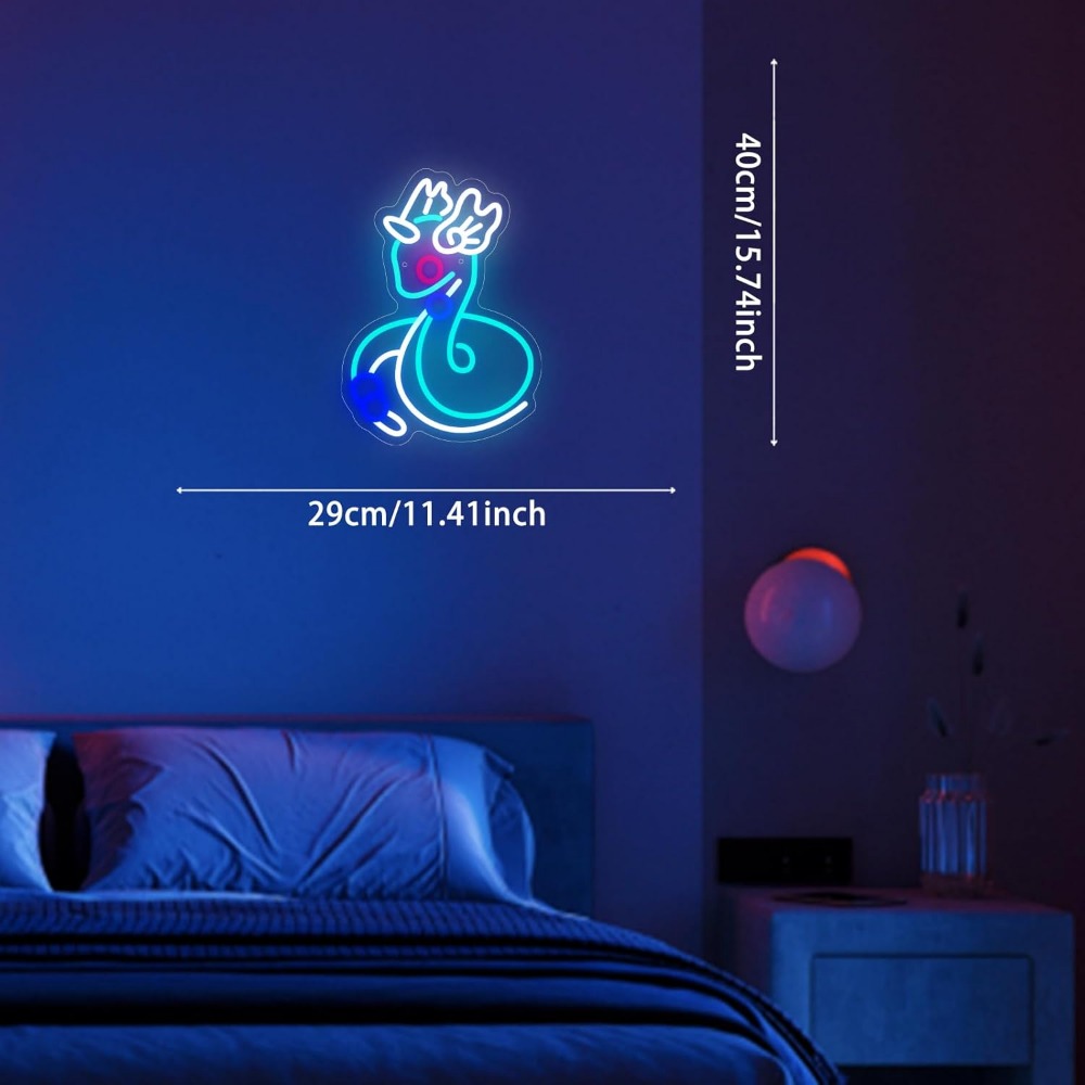Niedliches Tier-LED-Neonlicht  – Baby Nursery Decor Girl Bewertung und Preis