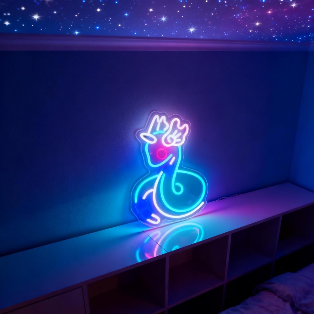 Niedliches Tier-LED-Neonlicht  – Baby Nursery Decor Girl Bewertung und Preis