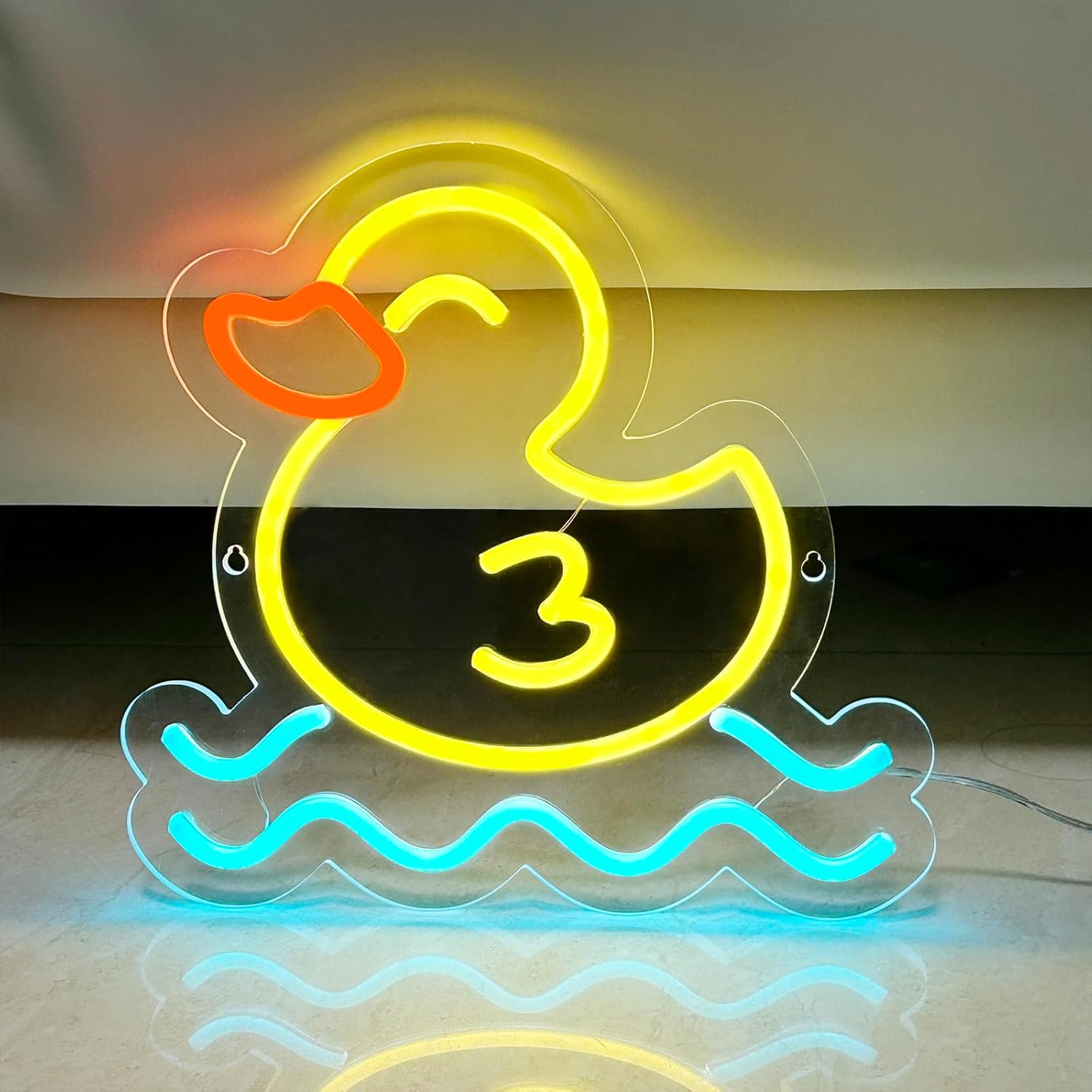 Enten-Neonschild LED-Wandkunst – Baby Nursery Wall Lights Bewertung und Preis