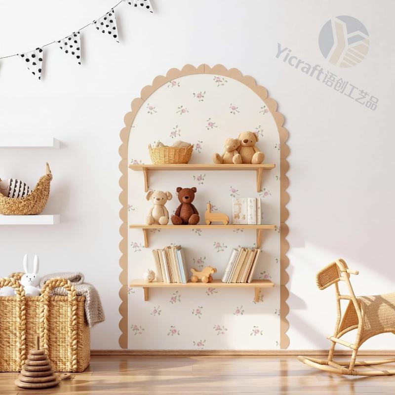Holz-Wandbogen-Deko DIY Unbeha – Baby Nursery Frames Bewertung und Preis